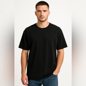 Ideology Mens Black Athletic Shirt Preforated Goth Grunge Outdoor Gorpcore XXL